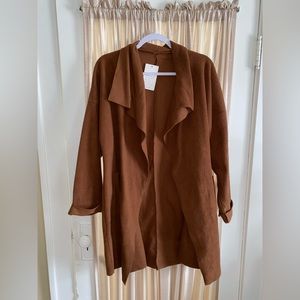 Super Soft Brown Jacket! NWT!